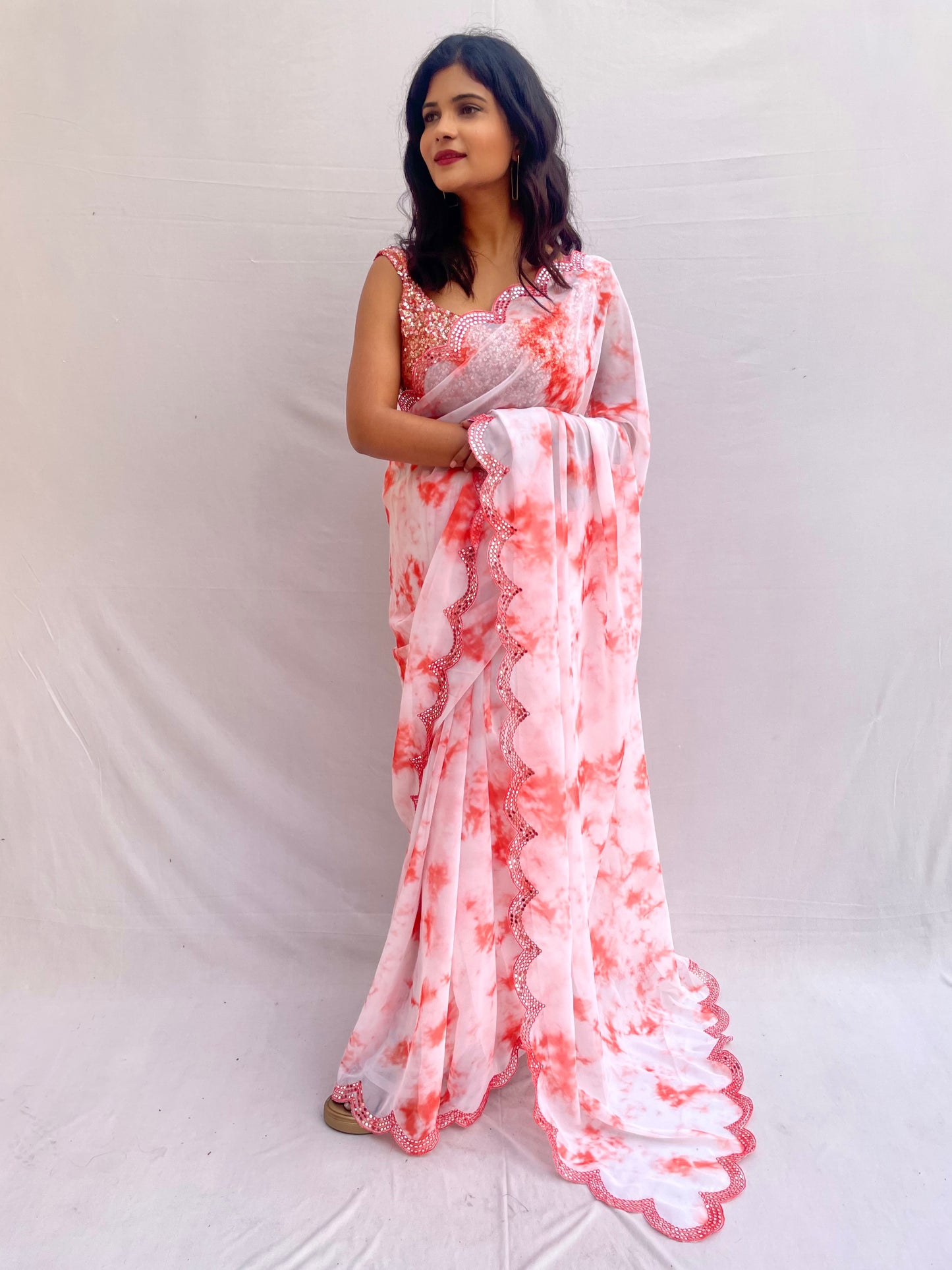 Shibori Print with Handwork - Vanesara