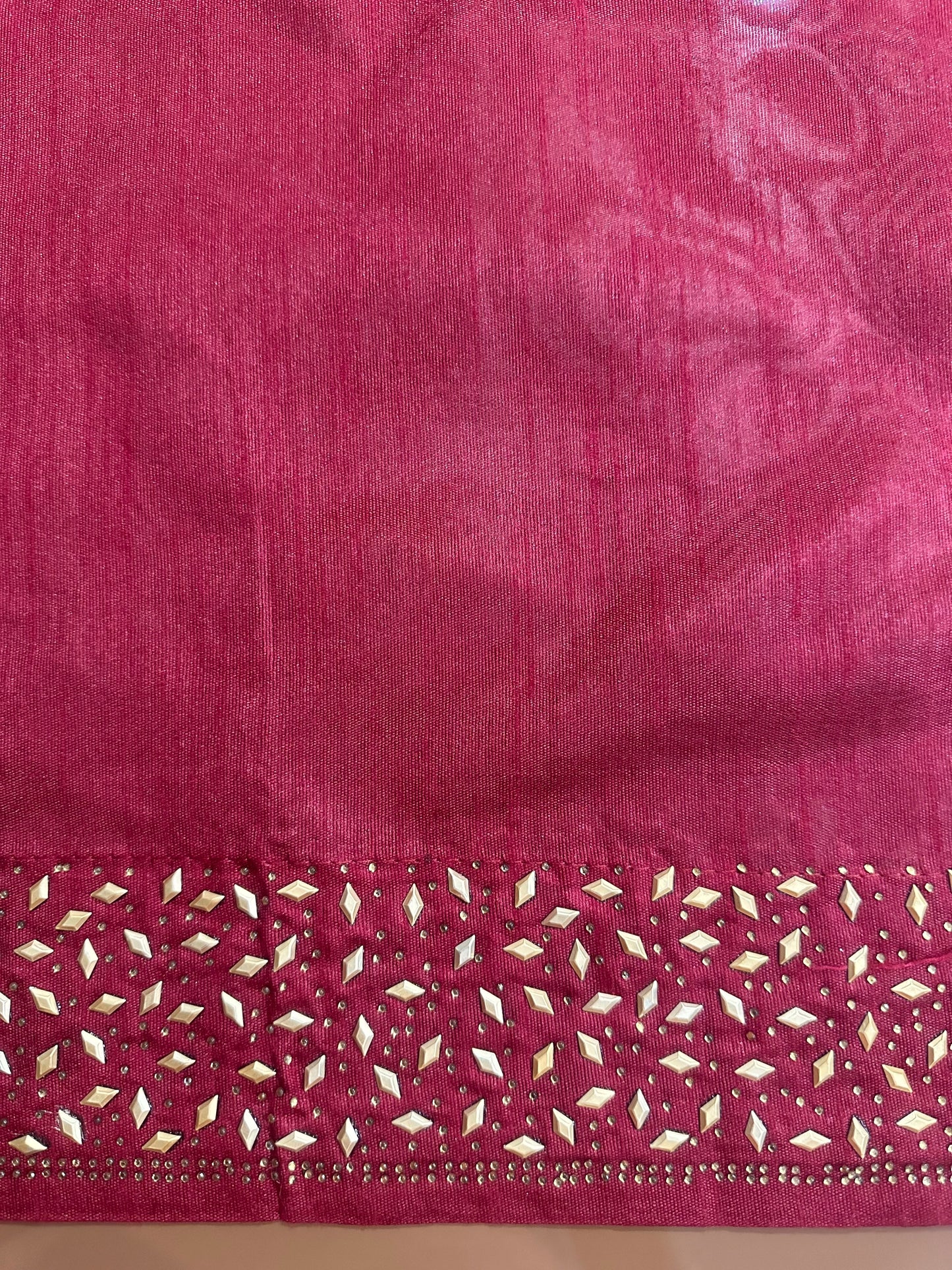 Silk Saree with swaroski touch - Vanesara