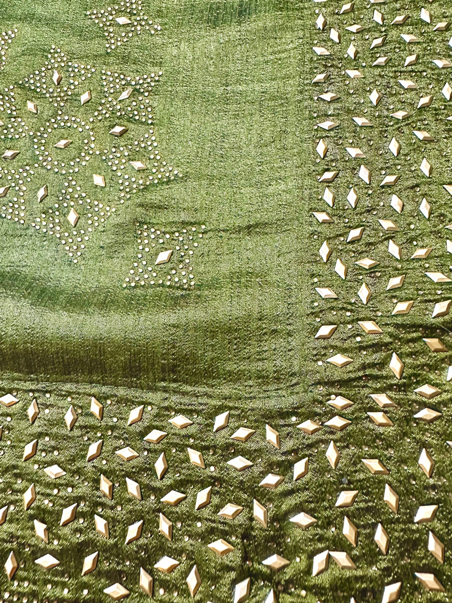 Silk Saree with swaroski touch - Vanesara