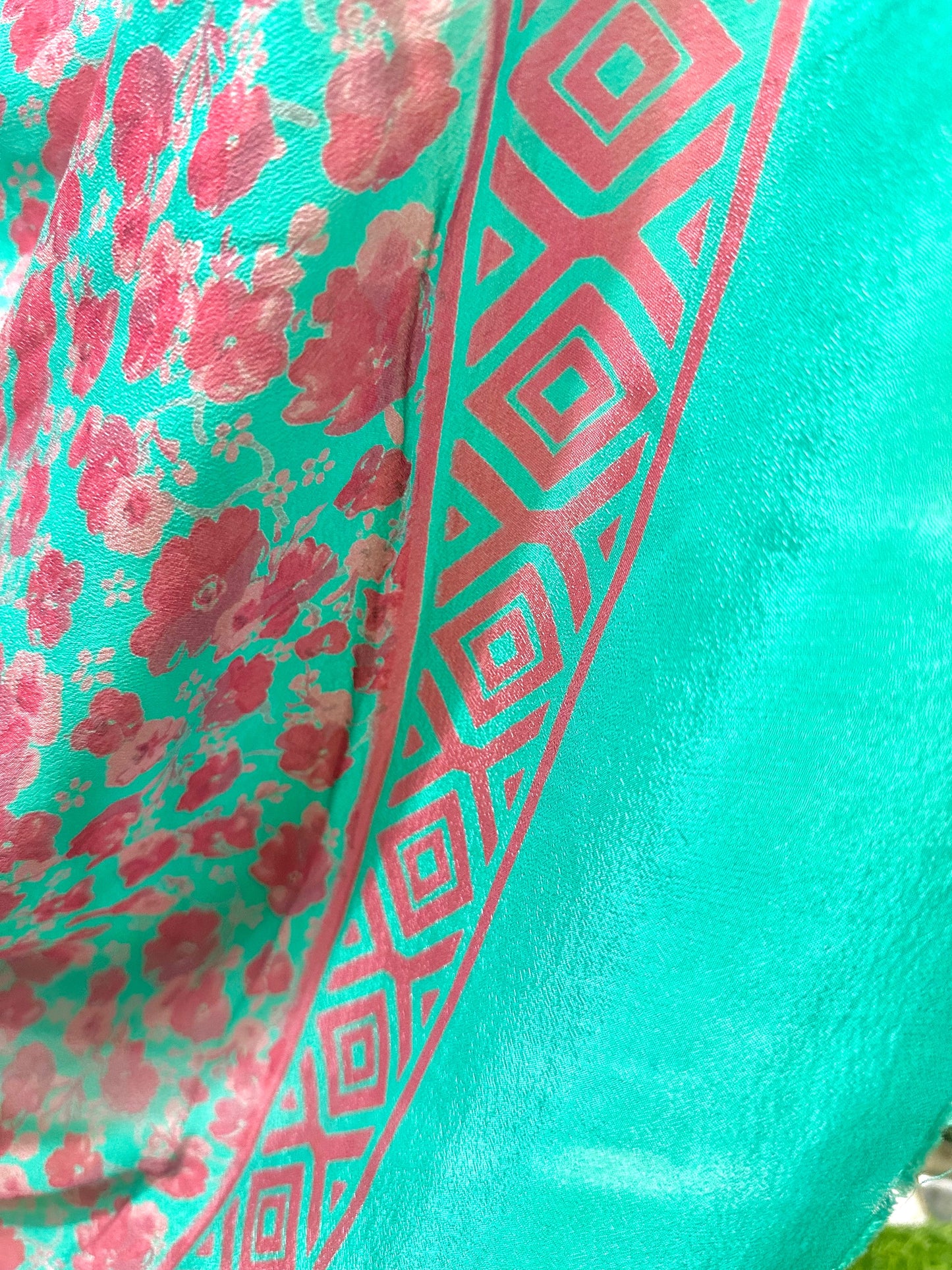 Chinon Crepe Saree With Touch Of Zari - Vanesara