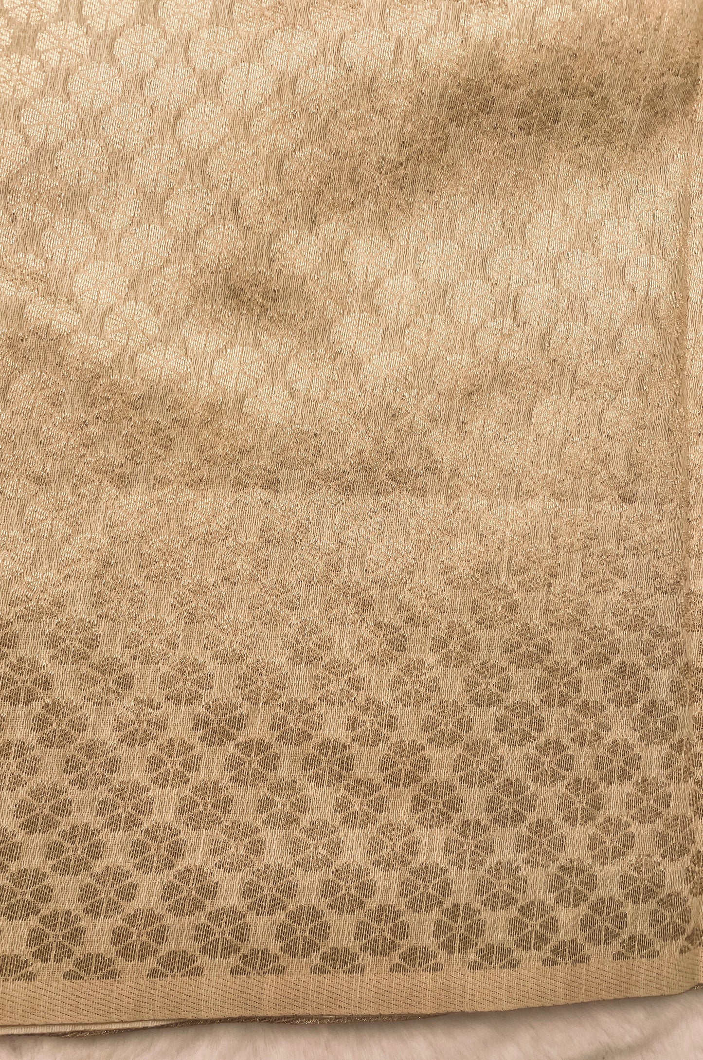 Golden Zari Woven Saree - Vanesara
