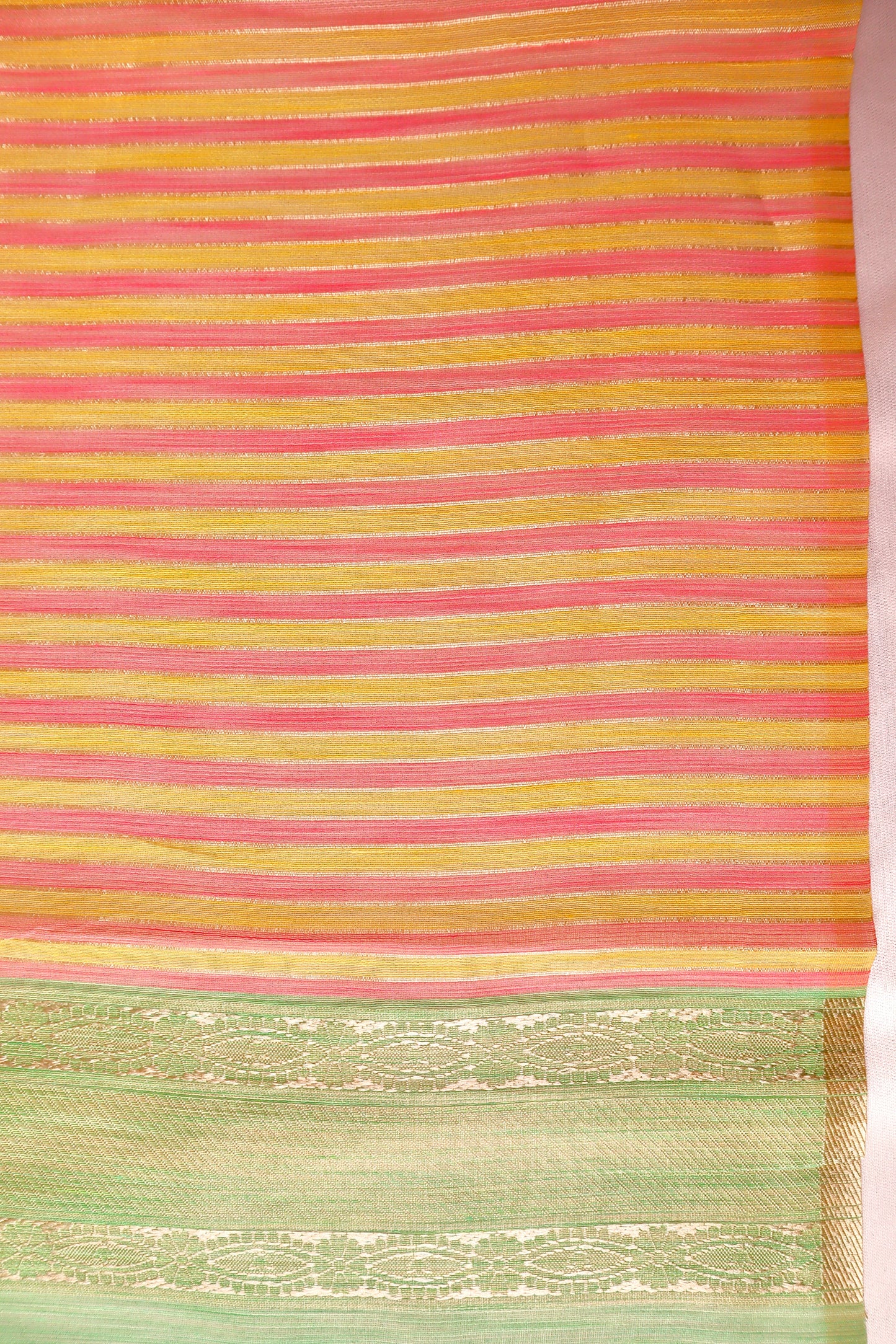 Multicolor Cotton Summer Saree - Vanesara
