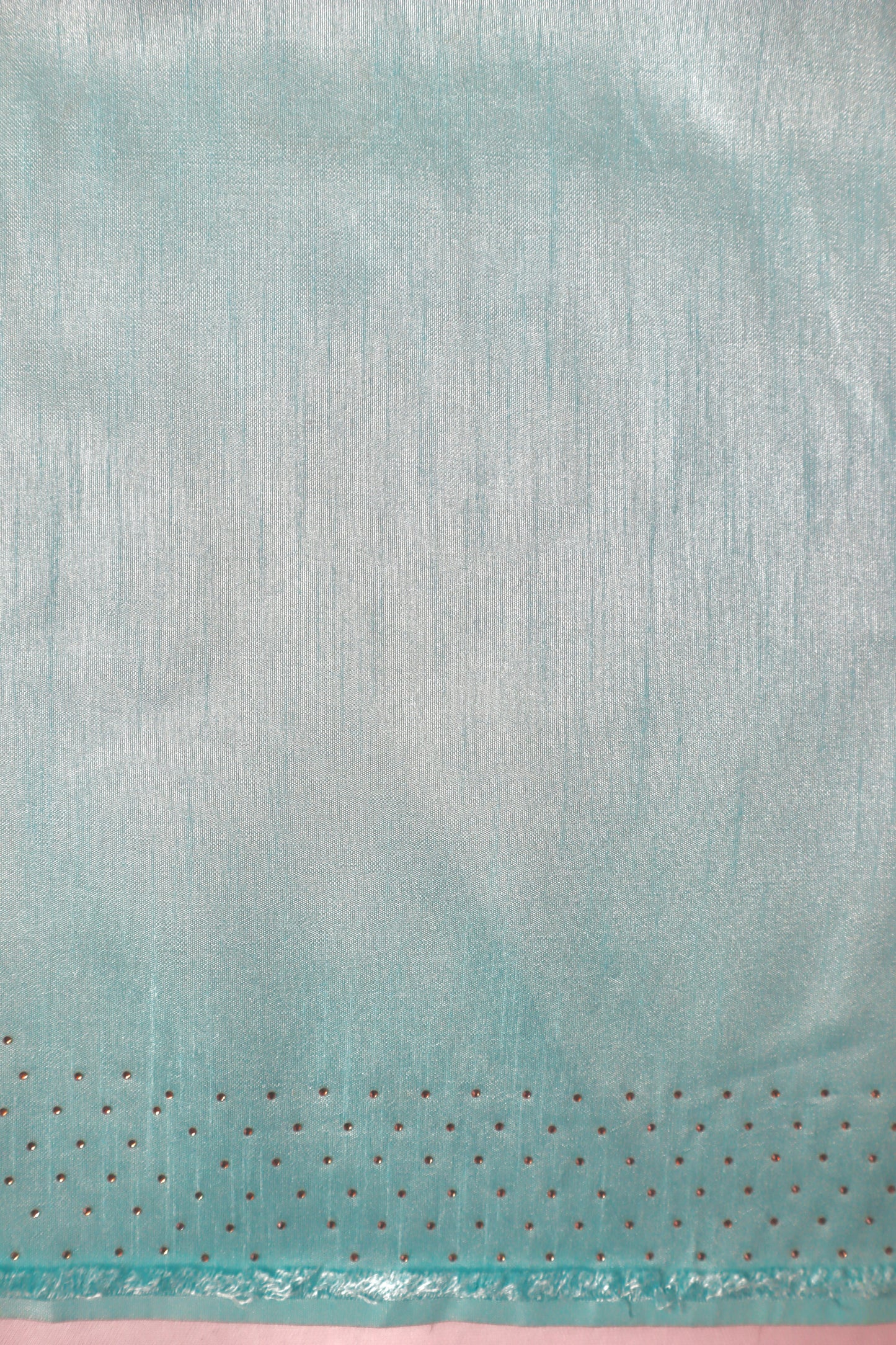 Thread Work With Swarovski Touch Blue Saree - Vanesara