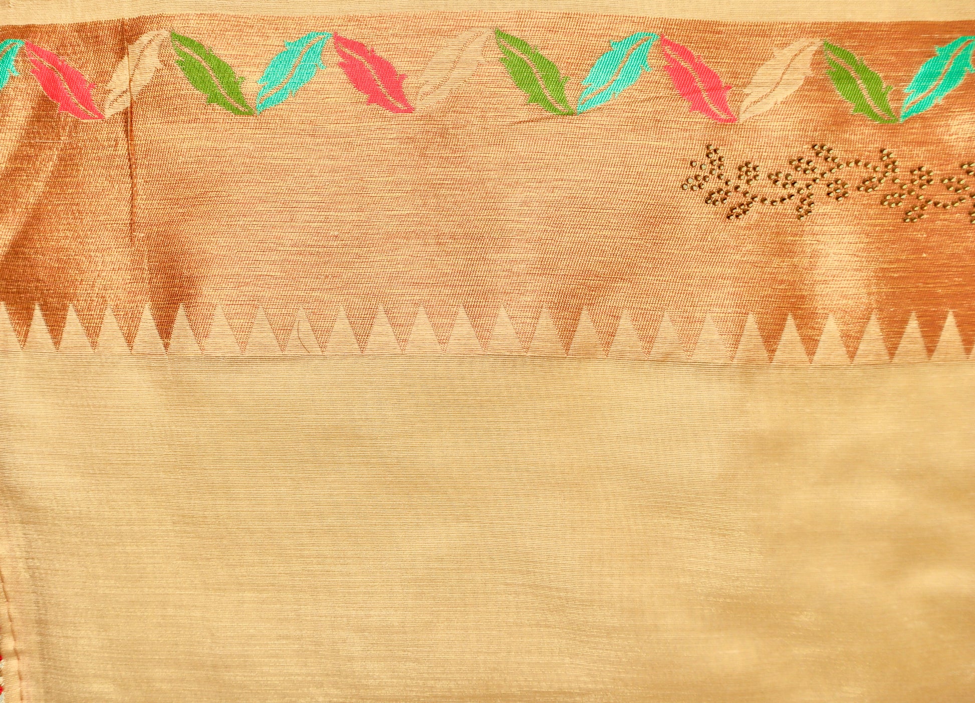 Multicolor Woven Work Saree - Vanesara