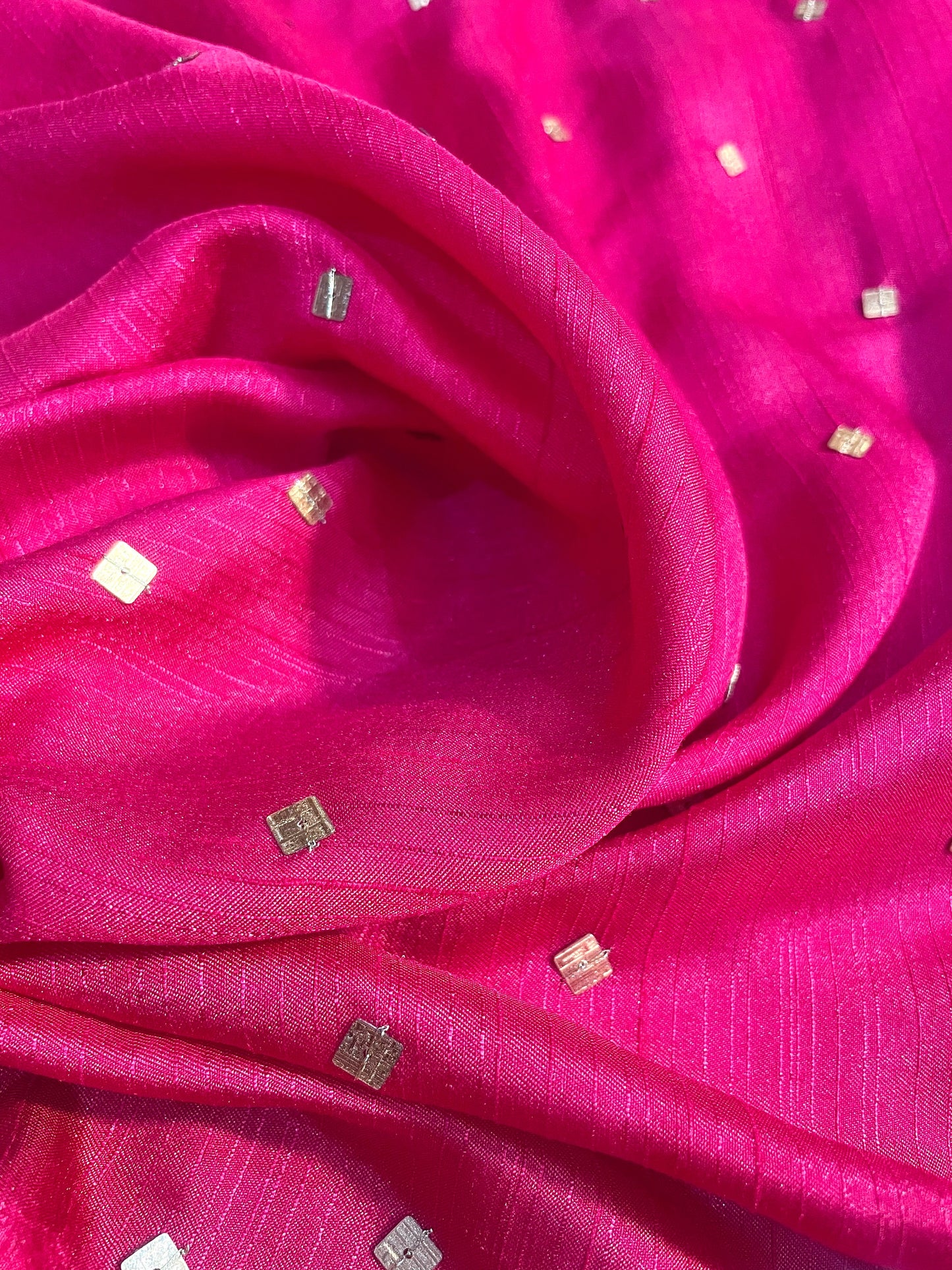 Pink Burberry Silk Saree - Vanesara