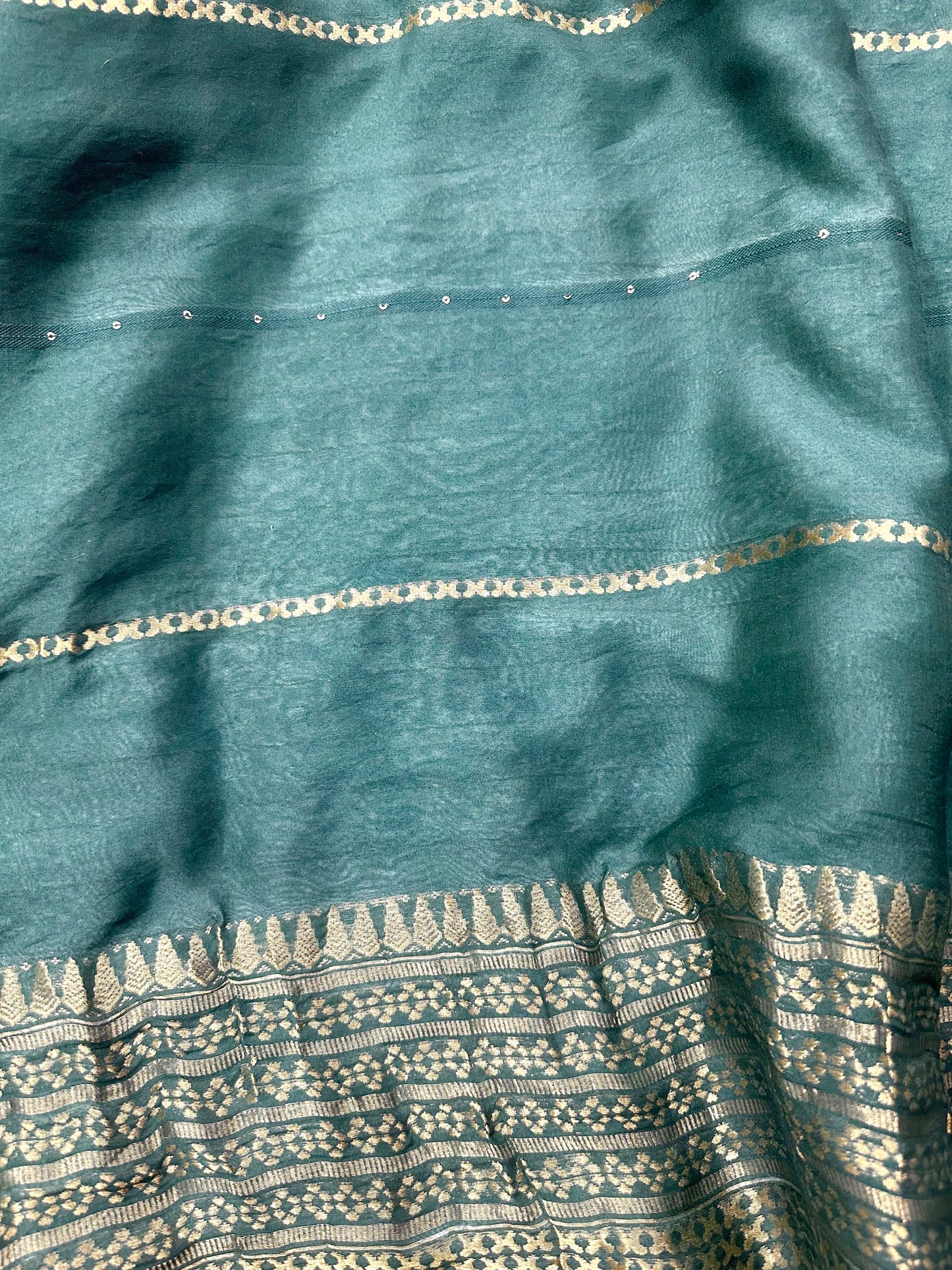 Cotton Saree With Lace border