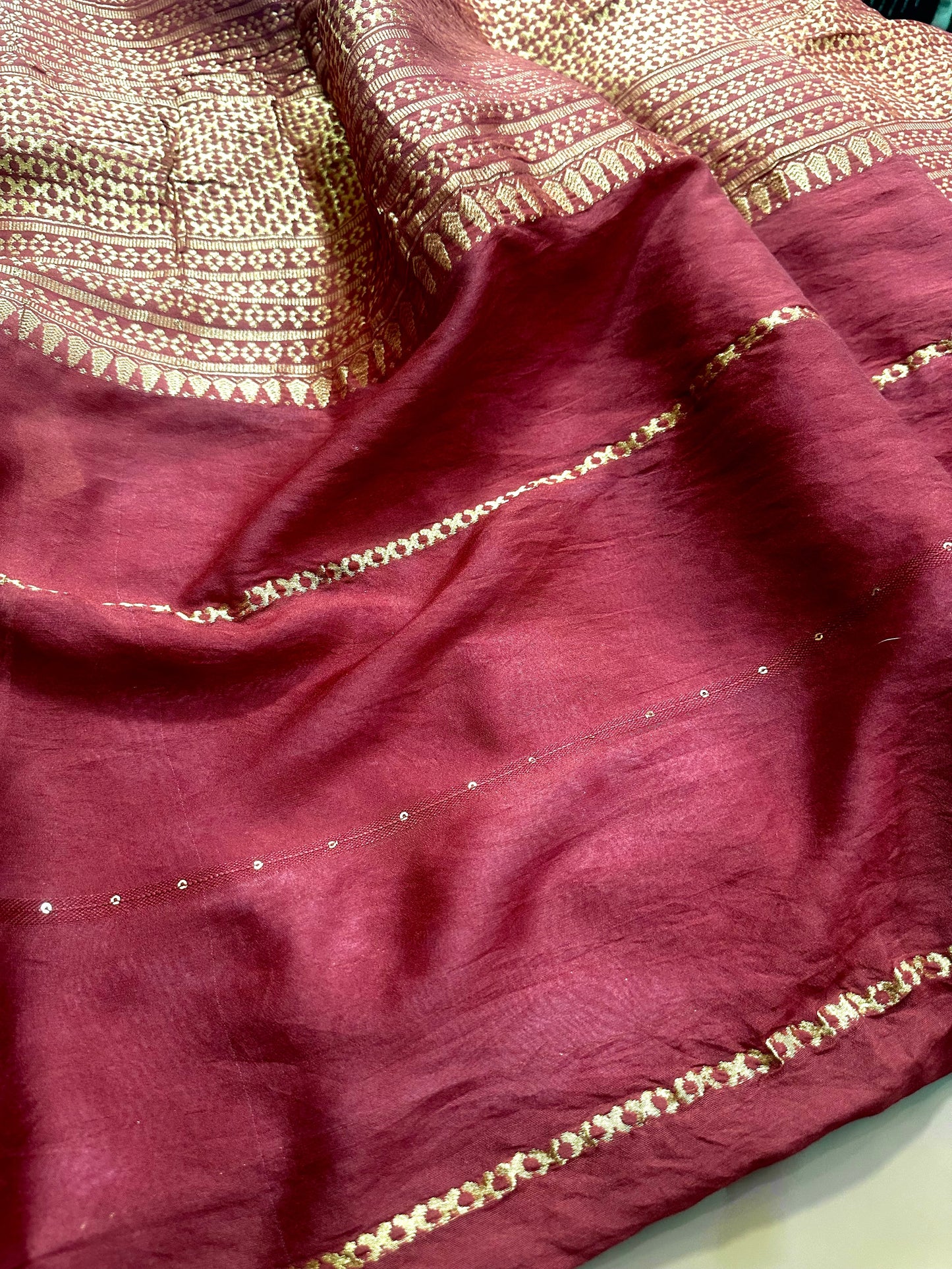 Cotton Saree With Lace border